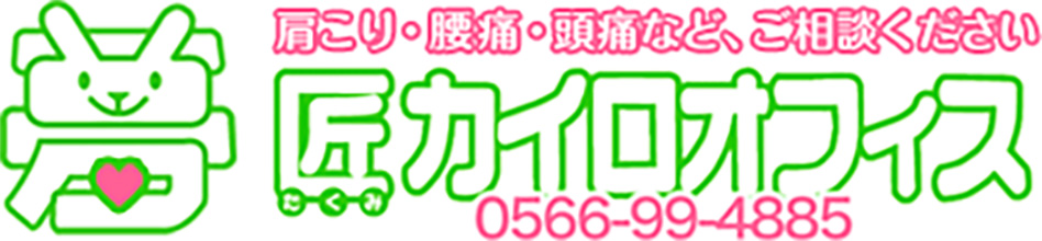 ＜公式＞腰痛・肩こり等カイロプラクティックなら安城市の匠カイロオフィスへ